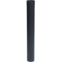 Tuyau de 100 cm noir mat diamètre 150 réf. 344011