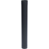 Tuyau de 100 cm noir mat diamètre 150 réf. 344011