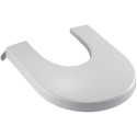 Couvercle Thermodur charnière métal inox pour bidet ODEON UP E4738, blanc Réf. E4744-00
