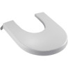 Couvercle Thermodur charnière métal inox pour bidet ODEON UP E4738, blanc Réf. E4744-00