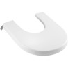 Couvercle Thermodur charnière métal inox pour bidet ODEON UP E4738, blanc Réf. E4744-00