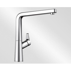 Mitigeur monotrou avec bec tube orientable BLANCO AVONA-S avec douchette couleur chromé garantie 2 ans Réf. 521277