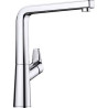 Mitigeur monotrou avec bec tube orientable BLANCO AVONA-S avec douchette couleur chromé garantie 2 ans Réf. 521277