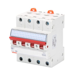 Interrupteur-sectionneur - 4p 40a 415v - 4 modules Réf / GW96135