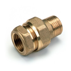Union droit mâle-femelle brut 1" réf. 491008