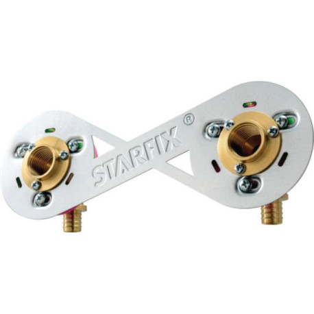 Raccords à glissement STARFIX Entraxe 150mm D12 réf 0250S