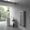 Radiateur eau chaude STEP B Noir satiné 1720x500x107 935 W Réf. SEE060B30IR01NNN01