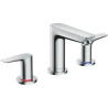 Talis E mélangeur de lavabo 150 3 trous avec tirette et vidage - finition bronze brossé Réf. 71733140