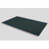 RECEVEUR BASE SLATE 80 NEGRO (160x80). Bonde standard. Grille inox. Possible rebord. Découpe sur-mesure. Réf: 53012820