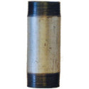Mamelon 530 tube soudé filetage conique longueur 2000mm galva D40x49 réf.530G200040