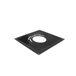 Plaque de liaison noire 125 - 131 pour adaptateur réf. 095125