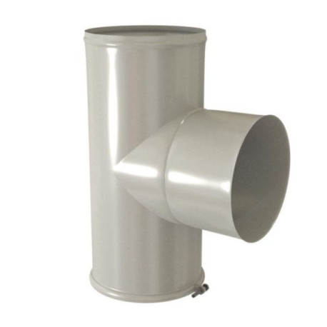 Té a tampon emaille blanc d 139 réf. 316105
