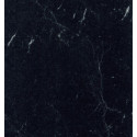 Système de panneaux muraux étanches Polyrey Nuance support composite profil rainure + languette - Marbre D'Ambria Noir M080 finition BRI - 260x60cm x 11,7mm