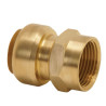 Manchon T270G instantané tectite femelle-femelle D22-26x34 pour tube cuivre PER et PB réf 4751813