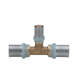 Té réduit Altech 26x20x26 (x2) pour tube multicouche