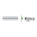 Kit de base PPS alu n°3 diamètre 60 / 100 mm colis DY702 réf. 84887702
