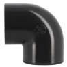 Coude 90° grand rayon PVC diamètre 50mm C50F