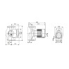 Circulateur Magna3 collectif 50 - 60F entraxe 240 mm PN6 / 10 qualité EuP Ready réf. 97924281