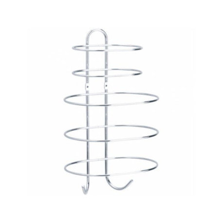 Rack avec 4 étages 34 x 19,5 x 14,5 cm, pour serviettes pliées, fil en acier D 4 et 6 mm, chromé réf. 010185