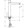 Mitigeur lavabo HG Talis Select E 240 réf. 71752000