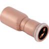 Réduction avec extrémité à emboîter D42-35mm, cuivre Réf 62318