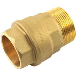 Raccord augmenté Type 105 Laiton Mâle diamètre : 50x60 DN : 50 réf. 551508
