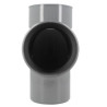 Culotte mâle femelle 87°30 simple diamètre 125mm - Réf. BX18