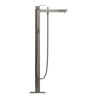Mitigeur monocommande Bain/Douche 1/2" montage au sol Eurocube Hard Graphite brossé Réf. 23672AL1"