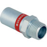 Jonction filetée avec extrémité à emboîter D22-15x21 Réf 21935