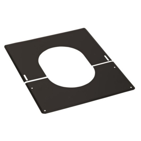 Accessoires opsinox plaque de finition 0° a 30° inox 200 noire réf. 482120