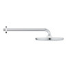 Ensemble douche de tête et bras 380 mm, 1 jet  Chromé REF.26668000