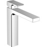 Mitigeur lavabo Vernis Shape  190 avec tirette et vidage synthétique Chromé Réf. 71562000