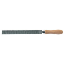 Râpe plate moyenne piqûre poignée bois longueur 250mm