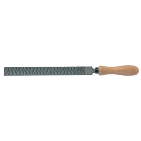 Râpe plate moyenne piqûre poignée bois longueur 250mm