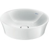 Lavabo White Tulip blanc 50 cm, sans trop plein, sans pièce de rechange, avec système de fixation incluse Réf. 2365500070