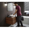 Mitigeur de lavabo HG Metropol 100 poignée manette bec court réf. 32500000