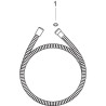 Flexible de douche Métaflex'C 1,60 m, chromé réf. 28266000