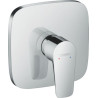 Talis E set de finition pour mitigeur de douche encastré - finition blanc mat Réf. 71765700