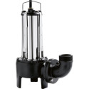 Pompe de relevage eaux chargées SEMISOM 754/65 TRI alimentation électrique 400V - 1,2 kW - 3,3 A débit maxi 42 m³/h hauteur maxi de relevage 7,3 m livrée avec 10 m de câble Réf. 132145