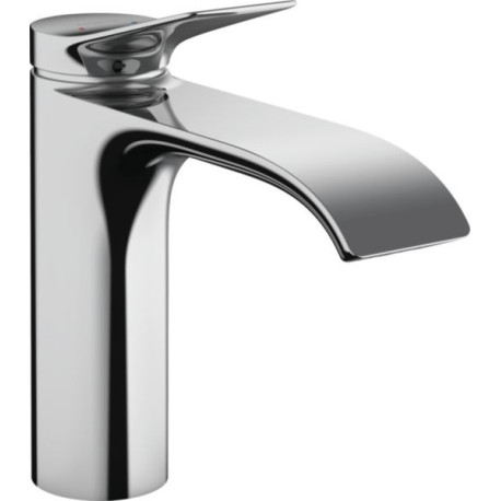 Mitigeur lavabo VIVENIS 110 avec tirette et vidage Chromé Réf. 75020000