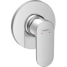 Set de finition  Rebris S pour mitigeur douche encastré Chromé Réf. 72649000