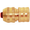 Raccord stop Laiton automatique D.19mm - 3 billes, réf. 98.00143