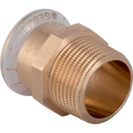 Jonction filetée en bronze D15-3/8mm Réf 61702