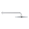 Ensemble douche de tête et bras 380 mm, 1 jet  Chromé REF.26687000