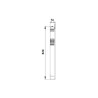 Pompe immergée pour forages 3 SQ 2 230 V Mono SQ 2.55-30 M réf. 96524432