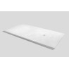 RECEVEUR BASE BETON 80 BLANCO (200x80). Bonde standard. Grille inox. Possible rebord. Découpe sur-mesure. Réf: 53009474
