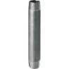 Mamelon 530 tube soudé filetage conique longueur 60mm galva D40x49 réf.530G6040