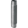 Mamelon 530 tube soudé filetage conique longueur 60mm galva D40x49 réf.530G6040