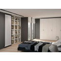Radiateur eau chaude TESI 2 1989W Noir Graphite H1800 L720 Réf. RT218001618A402N01