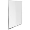 Porte de douche coulissante 120 cm chrome E14C120GA